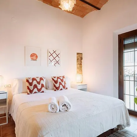 公寓 Romantic Duplex With Terrace And Great Views 赫罗纳