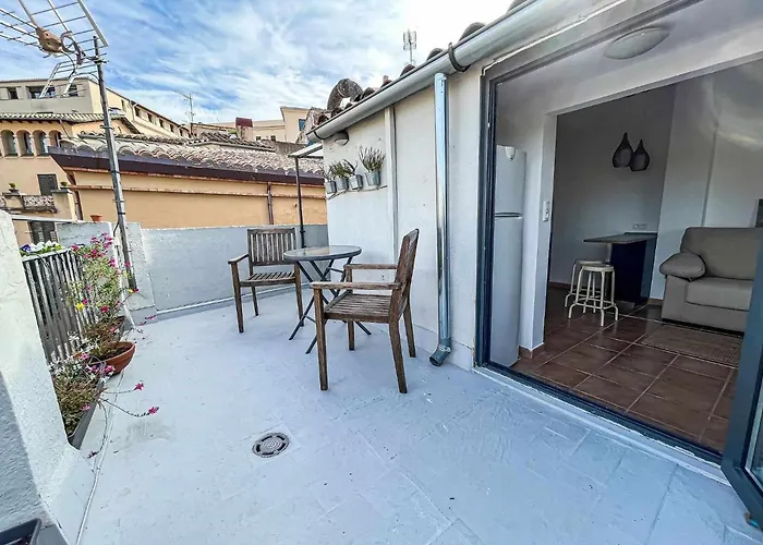 شقة Romantic Duplex With Terrace And Great Views