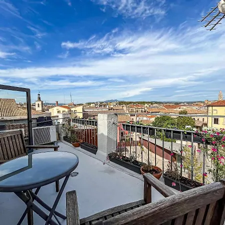 Romantic Duplex With Terrace And Great Views 아파트 *